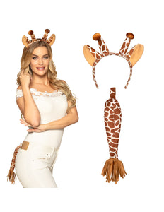 Boland Giraffe oren en staart set