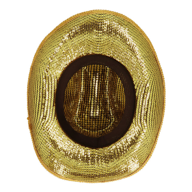 Boland Gouden cowboyhoed glitter Texas