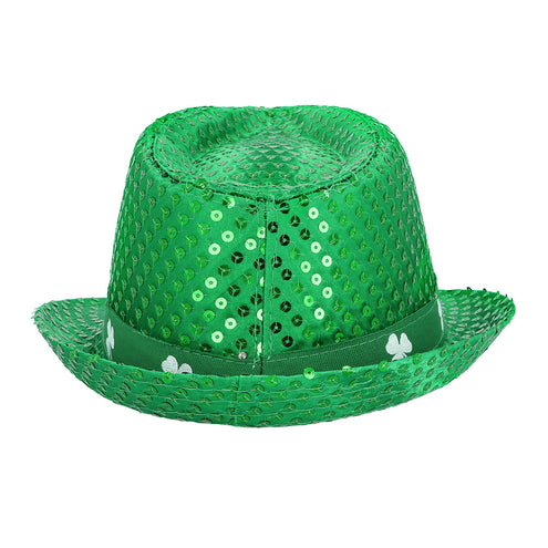 Boland Groene LED hoed Shamrock (St. Patrick's Day)