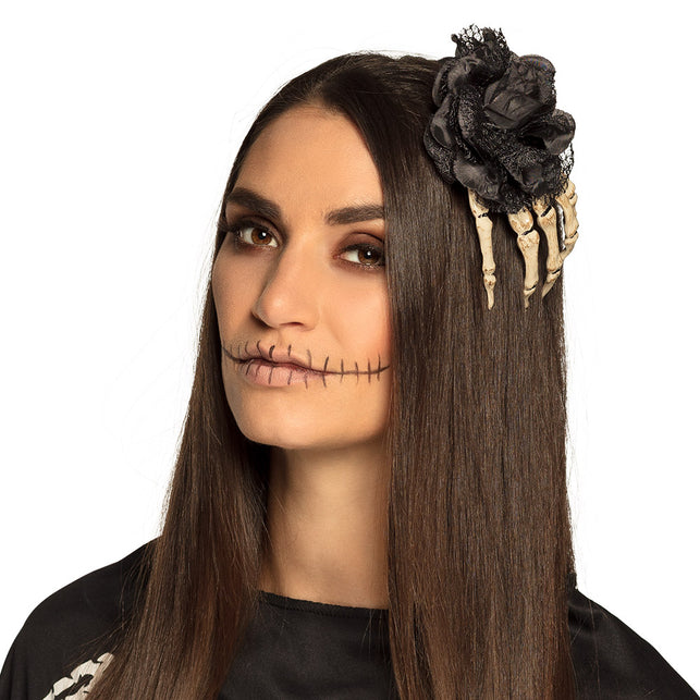 Boland Haaraccessoire Skelethand