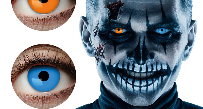 Boland Halloween duo contactlenzen Jester (3 maanden)