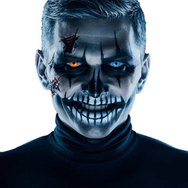 Boland Halloween duo contactlenzen Jester (3 maanden)