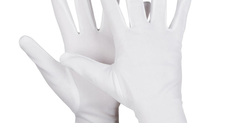 Boland Handschoenen pols Basic wit