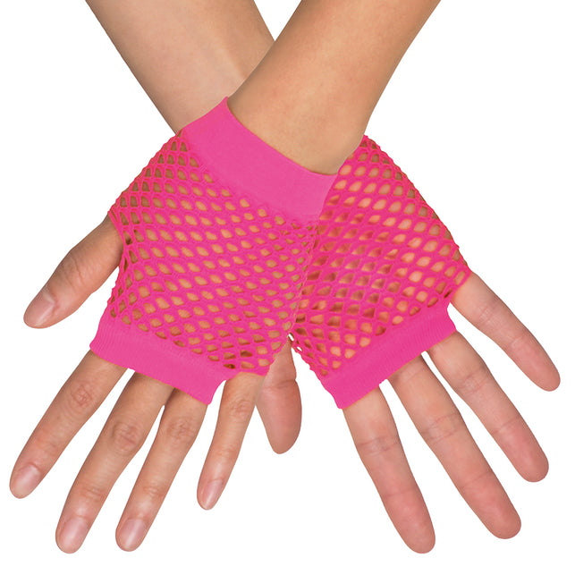 Boland Handschoenen pols New York neon roze