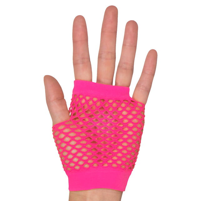 Boland Handschoenen pols New York neon roze
