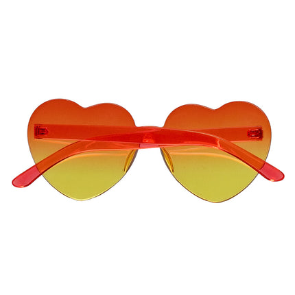 Boland Hartjes bril rood Love & Peace