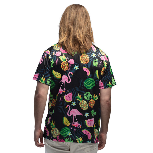 Boland Hawaii shirt heren Swinging flamingo