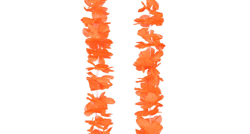 Boland Hawaïkrans Ohana neon oranje