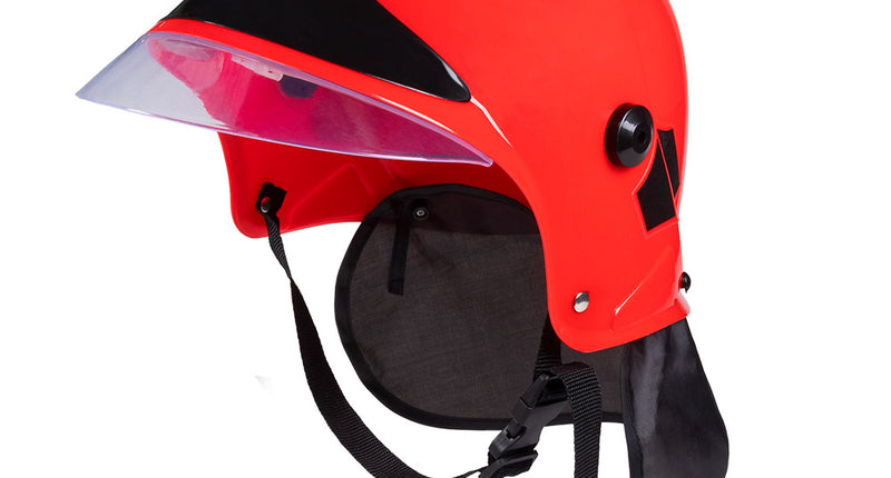 Boland Helm brandweer rood Peetje