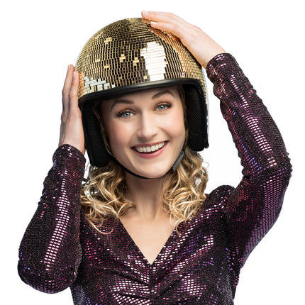 Boland Helm Disco goud