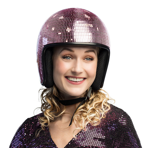 Boland Helm Disco roze