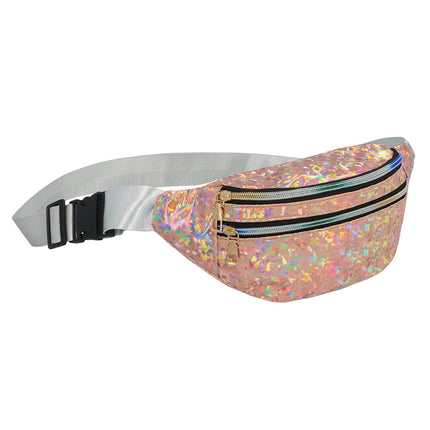 Boland Heuptasje Holografisch  rosegoud