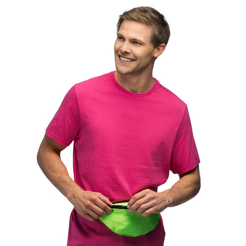 Boland Heuptasje pailletten neongroen