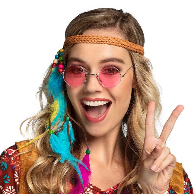 Boland Hippie bril John roze