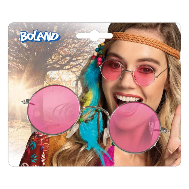 Boland Hippie bril John roze