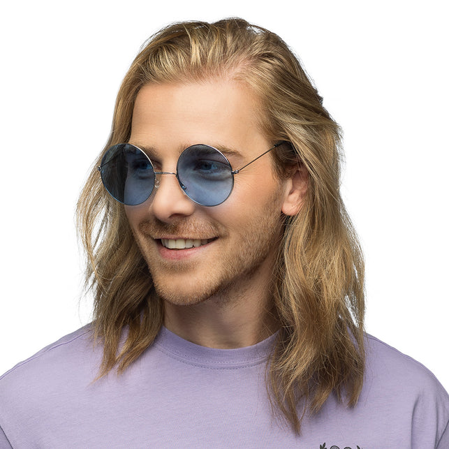 Boland Hippie bril XL blauw