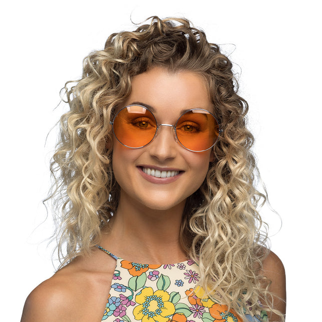 Boland Hippie bril XL oranje
