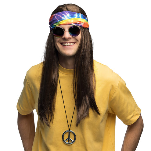 Boland Hippie verkleed set John