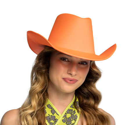 Boland Hoed cowboy Blaze neonoranje