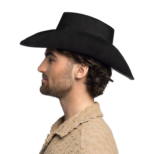 Boland Hoed cowboy Bronco zwart