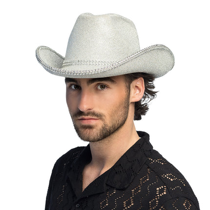 Boland Hoed cowboy Charly zilver