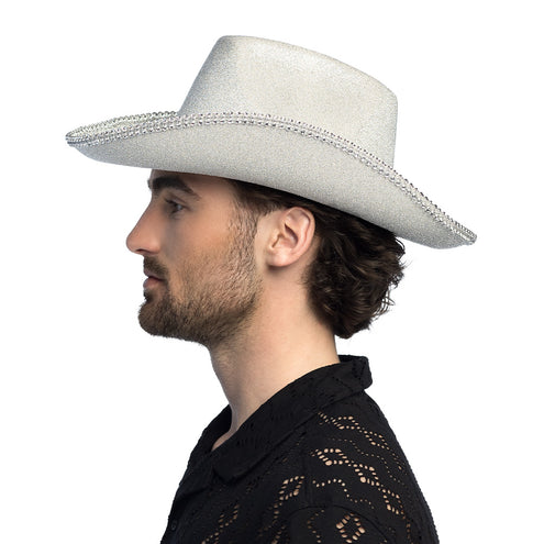 Boland Hoed cowboy Charly zilver