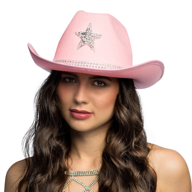 Boland Hoed cowboy Taylor lichtroze