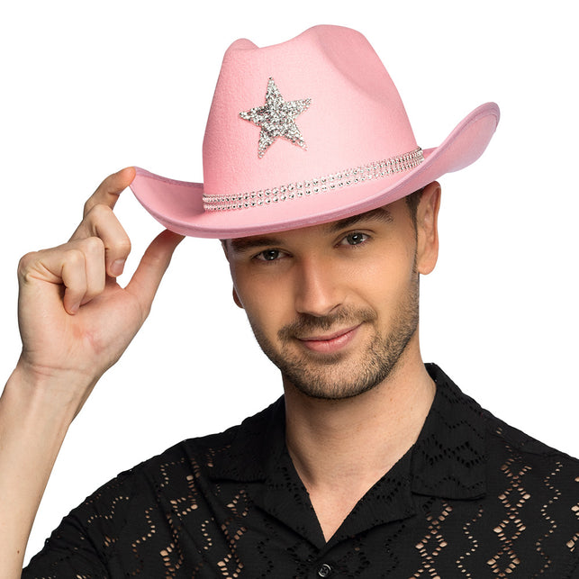 Boland Hoed cowboy Taylor lichtroze