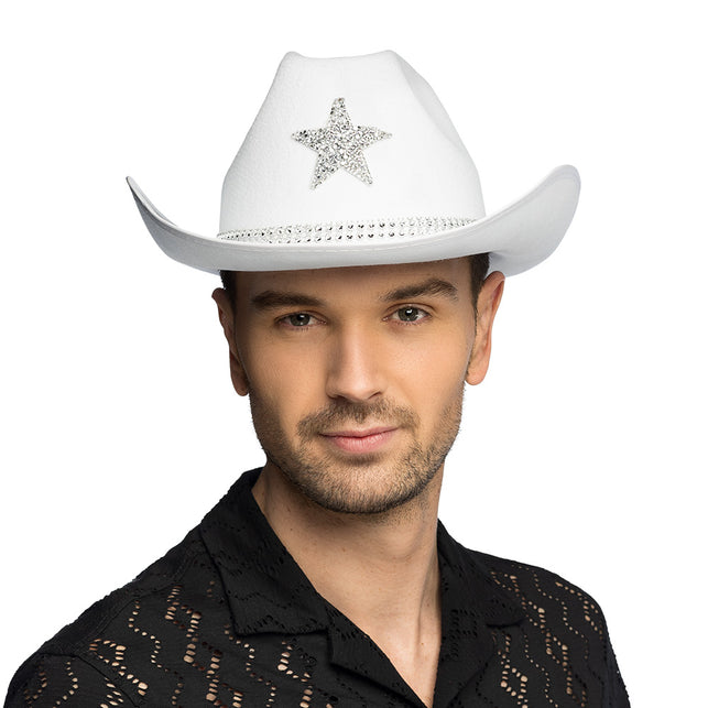 Boland Hoed cowboy Taylor wit
