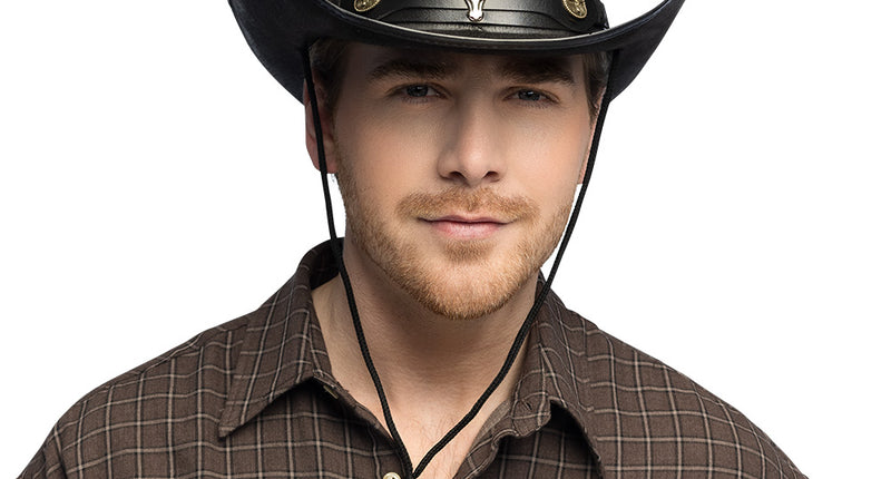 Boland Hoed cowboy Wyatt zwart