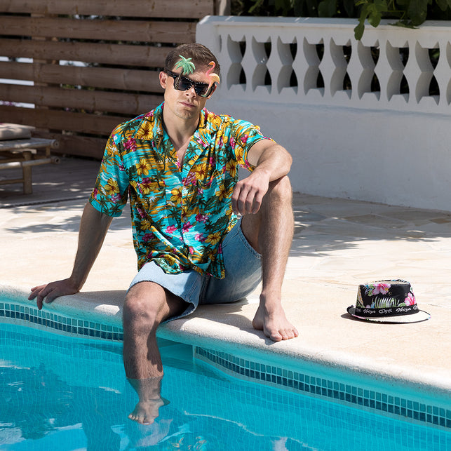 Boland Hoed 'Ibiza' met bloemen