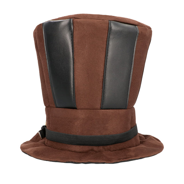 Boland Hoge hoed steampunk bruin Starepunk