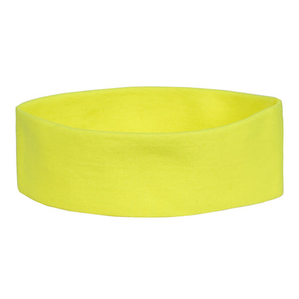 Boland Hoofdband Retro neon geel