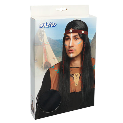 Boland Indianen pruik Takoda