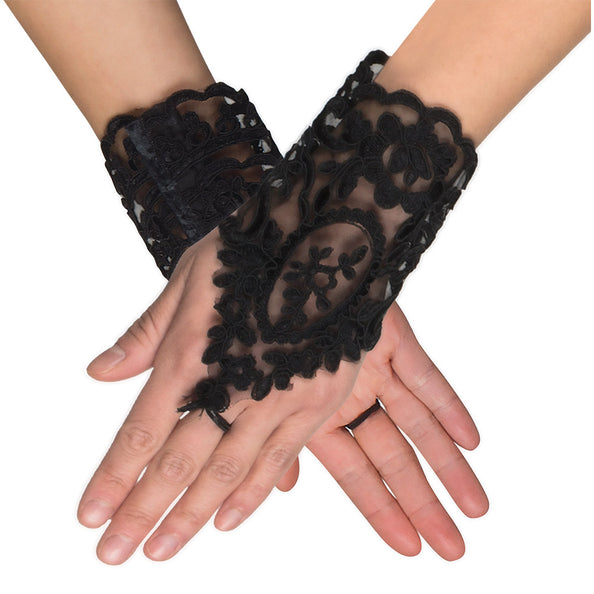 Boland Kanten handschoenen Florence zwart
