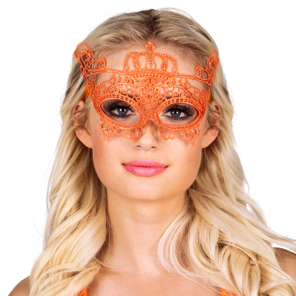 Boland Kanten masker Oranje