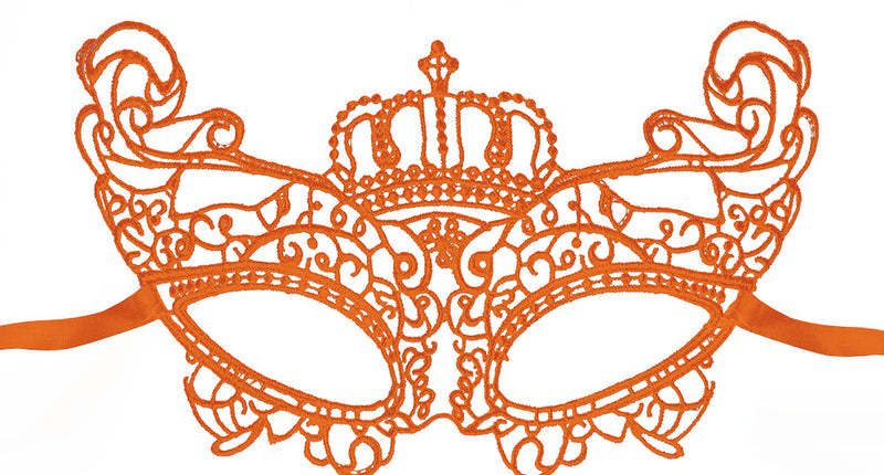 Boland Kanten masker Oranje