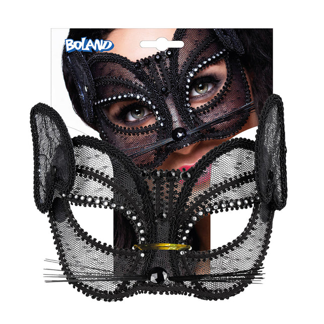 Boland Kanten oogmasker Kat de luxe