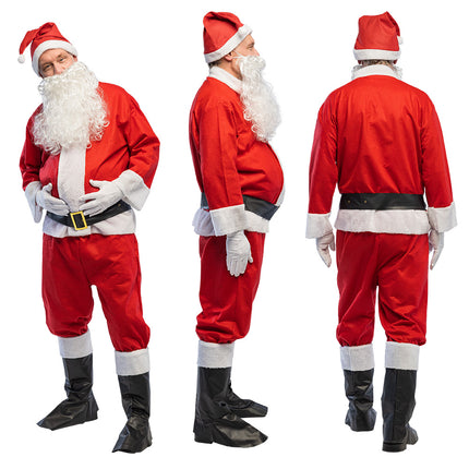 Boland Kerstman kostuum Vibes heren 7-delig (Kerstmanpak)