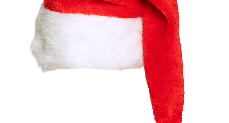 Boland Kerstmuts de luxe met bontje