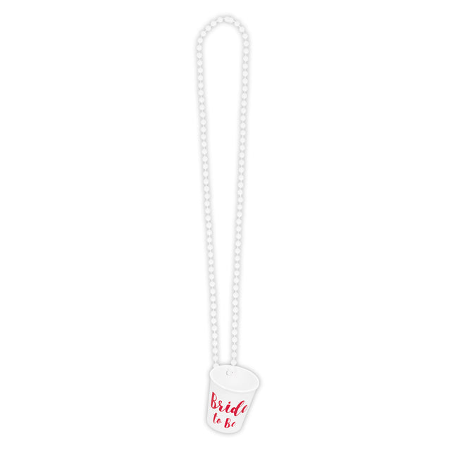 Boland Ketting met shotglaasje 'Bride to be'