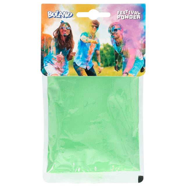 Boland Kleurpoeder Festival groen