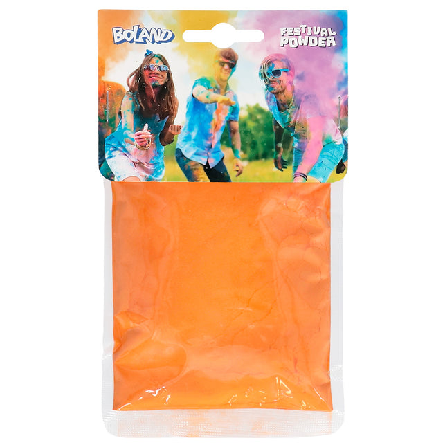 Boland Kleurpoeder Festival oranje