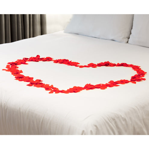 Boland Koker rozenblaadjes rood