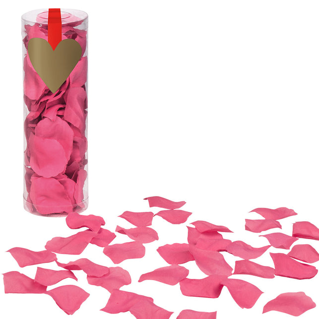 Boland Koker rozenblaadjes roze