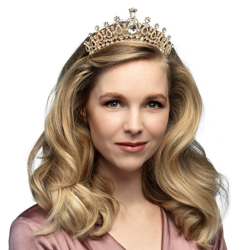 Boland Kroontje metalen tiara Royal Sophia