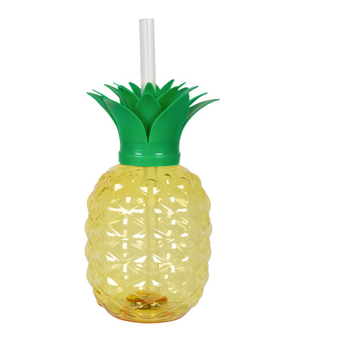 Boland LED beker Ananas met rietje