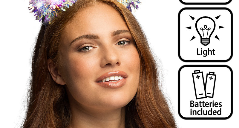 Boland LED diadeem Sparkle multikleur