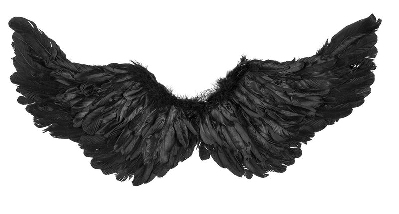 Boland LED engelenvleugels zwart