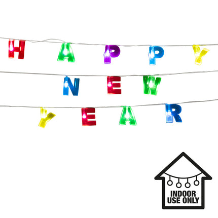 Boland LED lichtsnoer 'Happy new year'